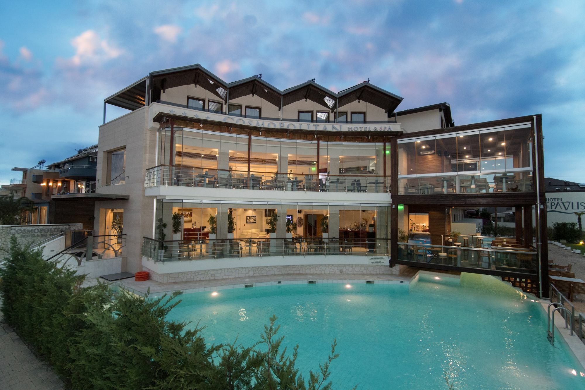 Cosmopolitan Hotel & Spa Paralia Katerinis Exterior photo